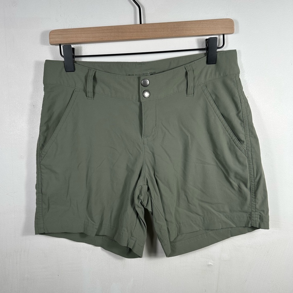 Columbia Women's Olive Green Performance Shorts - Picture 2 of 10